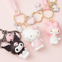 Load image into Gallery viewer, Cartoon Cute Hello Kitty Doll KT Cat Keychains Women Girls Charm Bags key chain  Accessories Pendant Car  New Key ring 2019