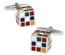 Load image into Gallery viewer, Factory Retail Novelty Cufflinks 29 Designs Option Police box/ Whiskey/ Coffee Cup/ Beer Cap/Cube/ Chaplin Design Cuff Links