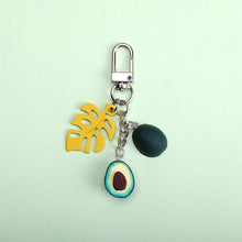 Load image into Gallery viewer, 2018 New Simulation Fruit Avocado Heart-shaped Keychain Fashion Jewelry Gift For Women